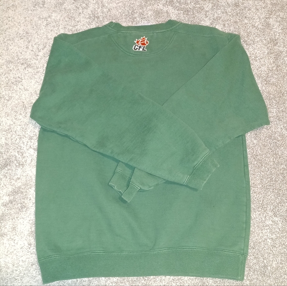 Vintage 2000s Edmonton Eskimos x Puma Heavy Embroided Crewneck Sweater 》Size: S - Picture 4 of 4